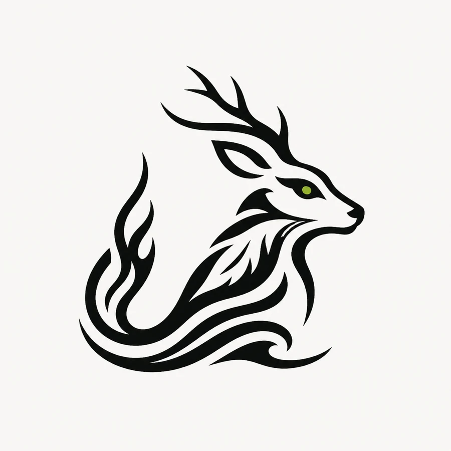 The Terra Fauna Flowing Stag mark